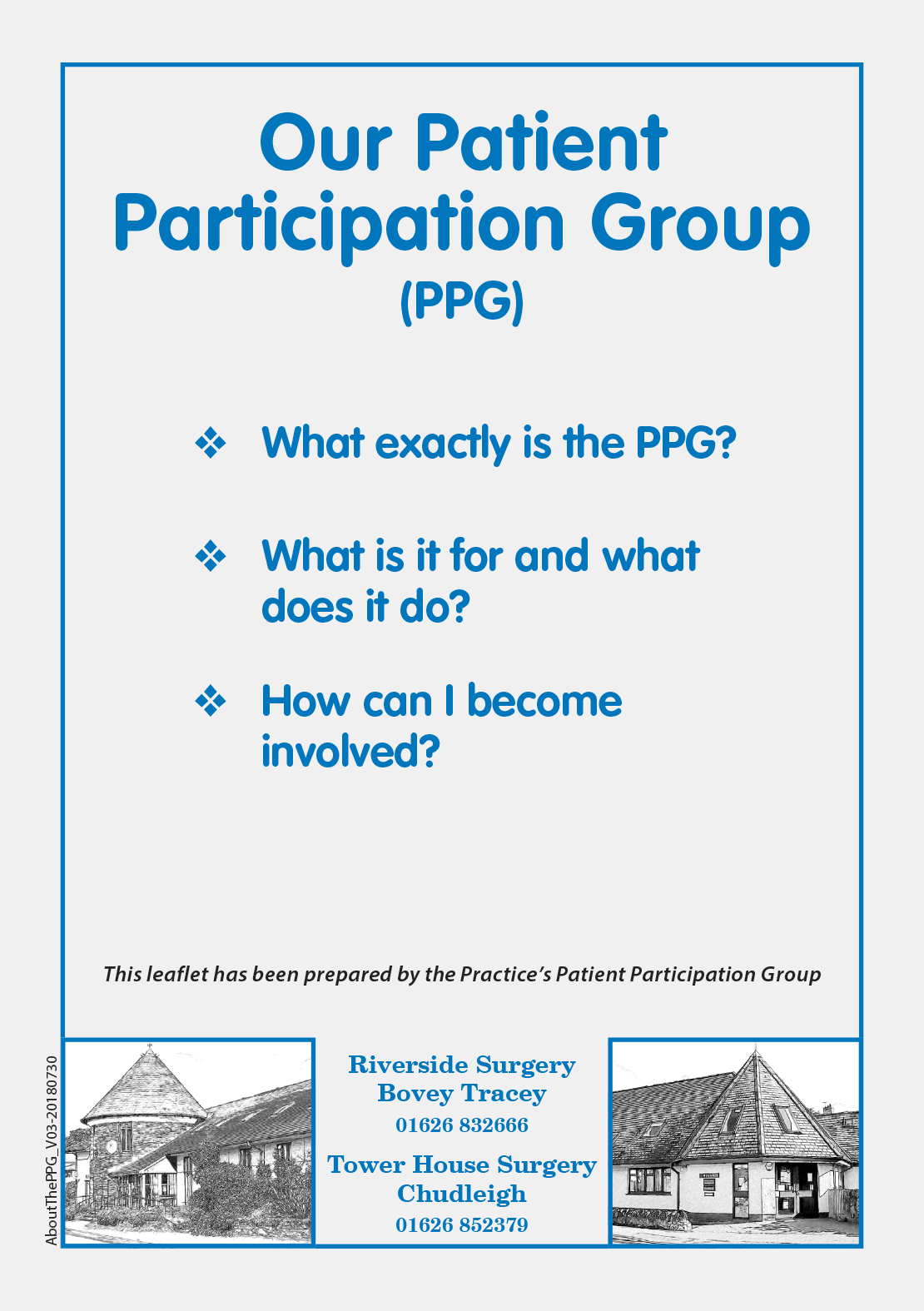 Click here for the About the PPG Leaflet