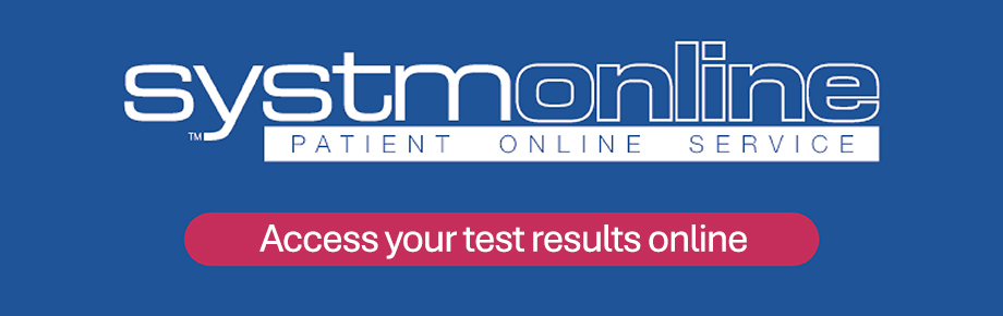 Access your test results online